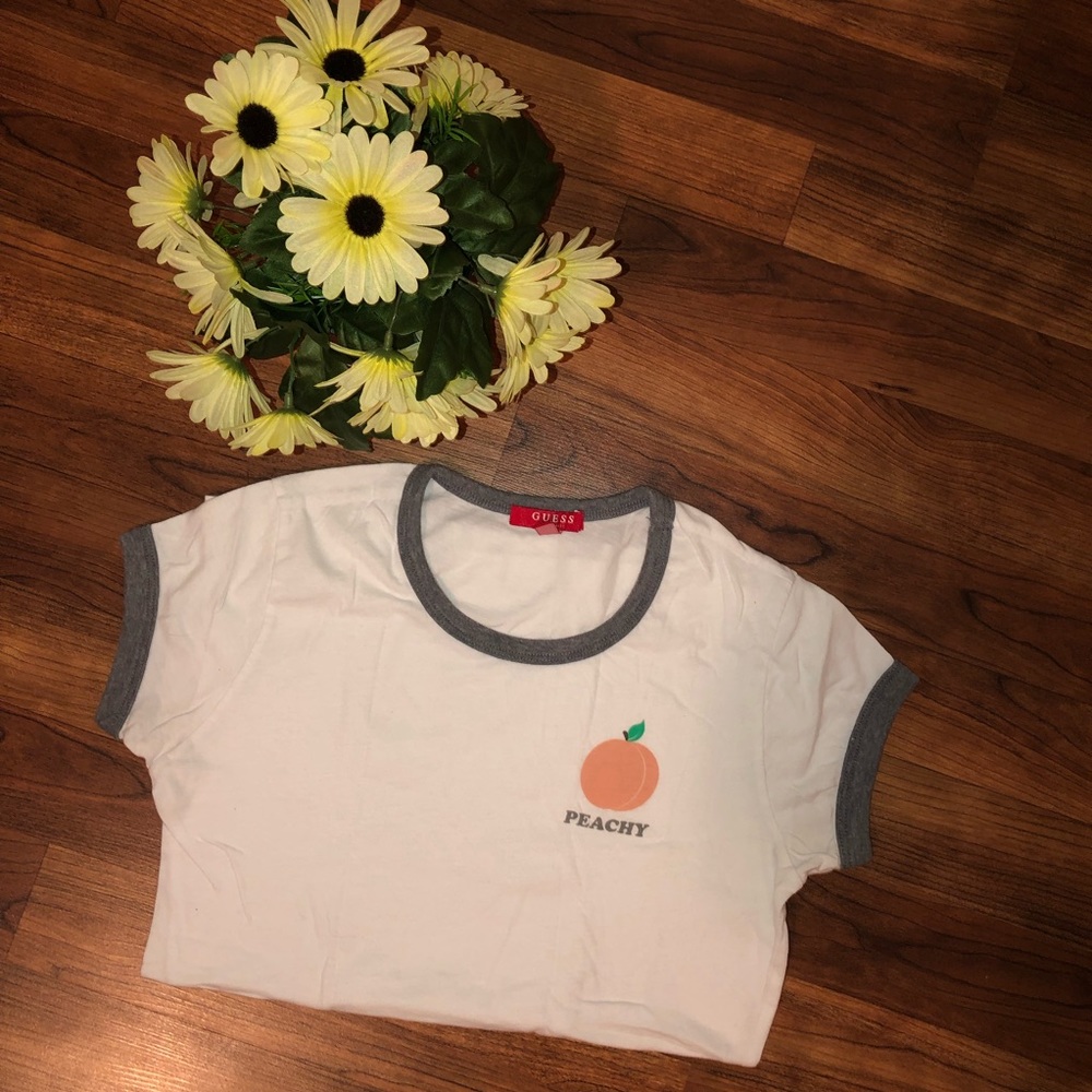 Guess “Peachy” t-shirt